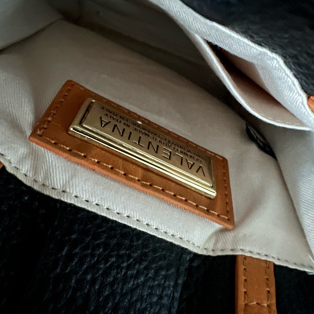NWT VALENTINA LEATHER CROSSBODY SHOULDER BAG PHONE CASE PURSE - Picture 4 of 6